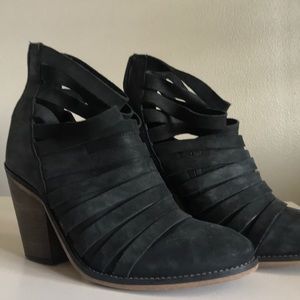 Free People Strappy Booties